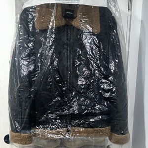 Express Men’s Brown Leather Jacket